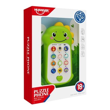 TELEFONO MUSICAL DINO HE0558 RISA 12X4X19CM IRV TOYS 1140          