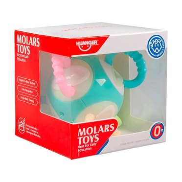 JUEGO MOLAR PARA BEBE 6 HE0111 HUANGER 10X10X10CM IRV TOYS 1102          