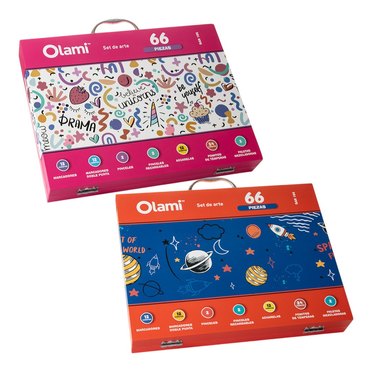 VALIJA DE ARTE X66PZAS OLAMI SAR104/105          