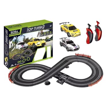 PISTA POLICE VS TAXI USB-LUCES ZY933831 2,80MT MI CLAVEL          