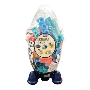 BLOCKS COHETE GRANDE ZY1805811 77PZS MI CLAVEL          