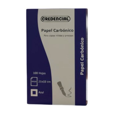 FILM CARBONICO CREDENCIAL X100HJS AZUL          