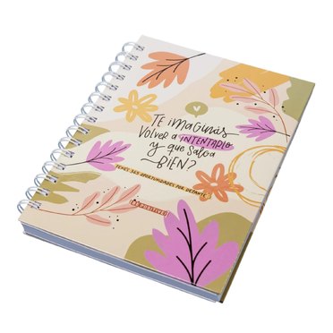 CUADERNO 16X21 TAPA DURA BE POSITIVE 100HJBN 8306 PUNTO CERO