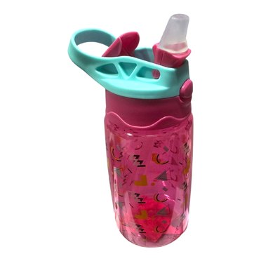 BOTELLA DE AGUA INFANTIL ROSA 450ML KR973139 KEYROAD          