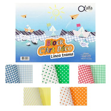 BLOCK C ART DECO LINEA TRAMA X20HJS GLOSS          