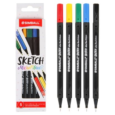 MICROFIBRA SIMBALL SKETCH X5UNID 04MM SP          