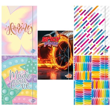 CARPETA 3 SOLAPAS OFICIO INKDROOP VARIAS          