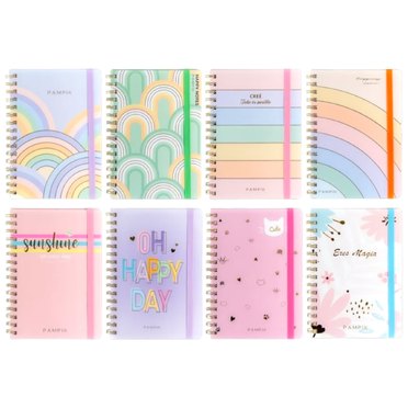 CUADERNO A5 TAPA DURA PAMPIK 80HJS          