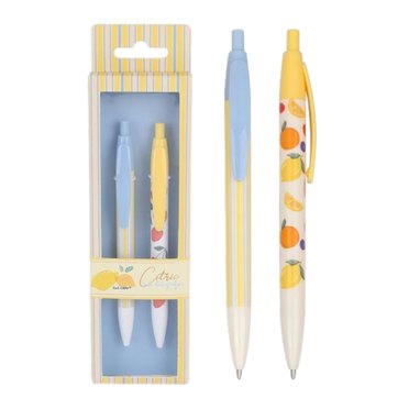 BOLIGRAFO IBICRAFT CITRIC X 2 070091 EN ESTUCHE          