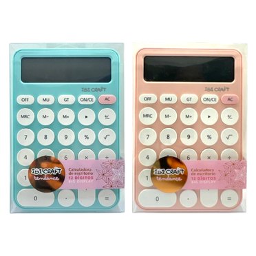 CALCULADORA PREMIUM 12DIG 073130 IBI CRAFT          