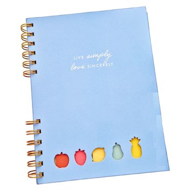 CUADERNO ESPIRAL A5 80 HJS CITRIC 115185          