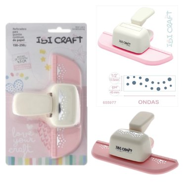 PERFORADORA ARTISTICA P/GUARDA 655977 JUMBO IBI CRAFT ONDAS          