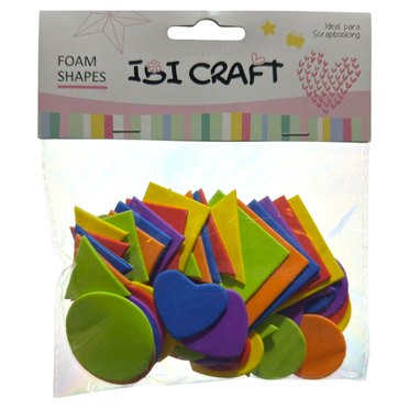 GOMA EVA AUTOADH 250806 X60PZS FORMAS GEOMETRICAS          