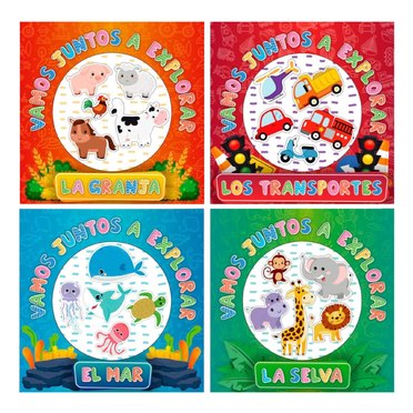 LIBRO VAMOS JUNTOS A EXPLORAR BETINA 2378/79/80/81          