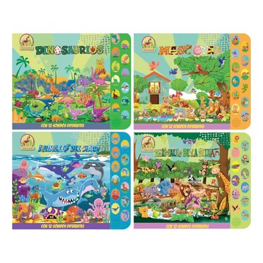 LIBRO TESORO DE SONIDOS BETINA 2350/51/52/53          