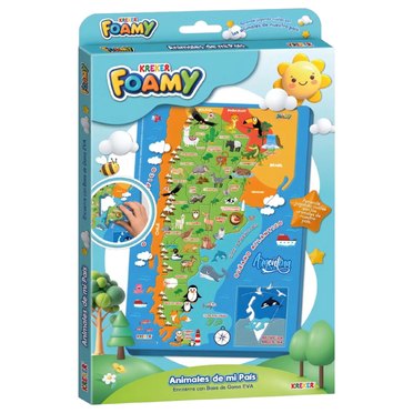 FOAMY ANIMALES DE MI PAIS 810 KREKER          