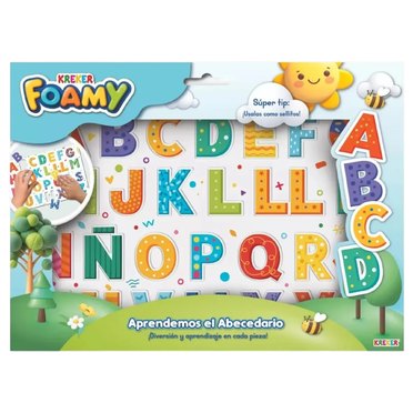 FOAMY APRENDAMOS EL ABECEDARIO 816 KREKER          