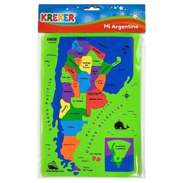 MAPA ARGENTINA ART320 KREKER          