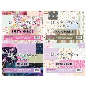 BLOCK CARTULINA ENTRETENIDA A4 PUNTO CERO 24H          