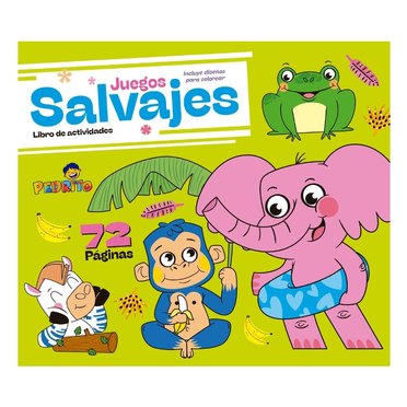 LIBRO JUEGOS SALVAJES PEDRITO 72PGS 473004          