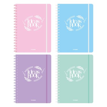 CUADERNO A5 TAPA PP MIXTO NORPAC 90HJS REMOVIBLE          