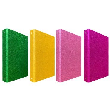 CARPETA 3X40 ESCOLAR PVC GLITTER THE PEL 5161          
