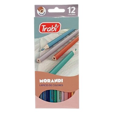 LAPICES DE COLOR TRABI MORANDI X12UNID 7907          