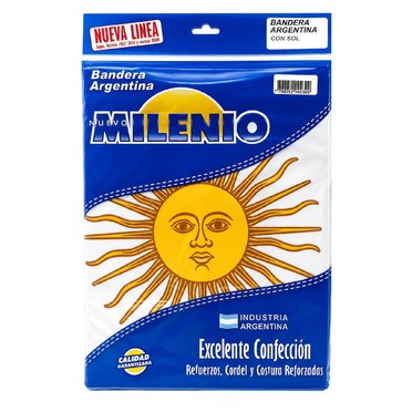 BANDERA ARGENTINA CON SOL 120X192 1107          