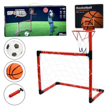 JUEGO 2 EN 1 BL9840 BLOWER MINI FUTBOL+BASKETBALL          