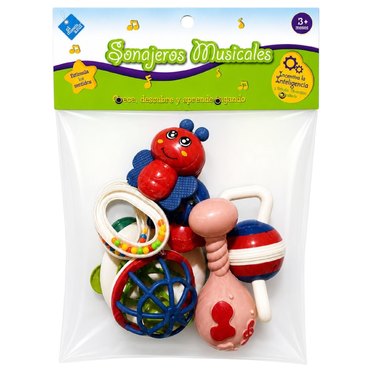 SONAJERO MUSICAL X6PZS 7918 FIBRO EN BOLSA          