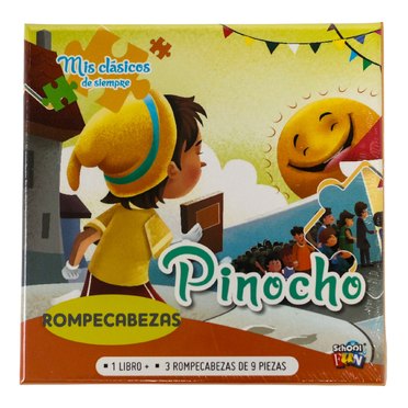 LIBRO MIS CLASICOS DE SIEMPRE LIST-469 PINOCHO SCHOOL FUN          