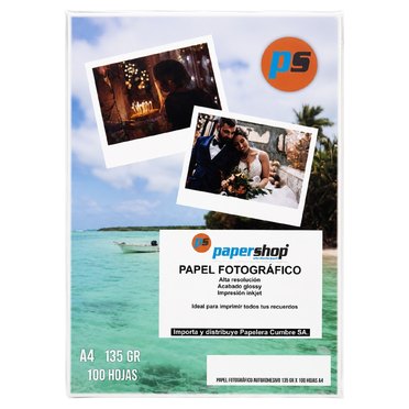 PAPEL FOTO INK GLOS AUTOAD A4 135G X100U PS PAPERSHOP          