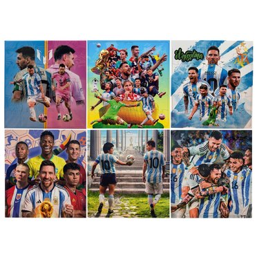 PUZZLES X25 PZS INKDROP MUNDIAL/AFA          
