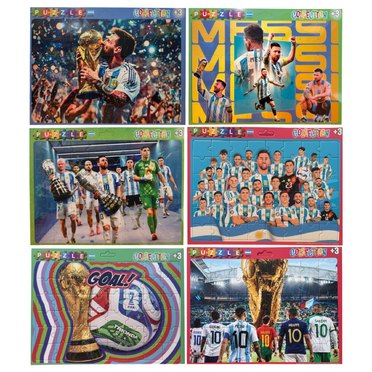 PUZZLES X48 PZS INKDROP MUNDIAL/MESSI          