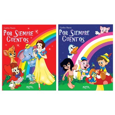 LIBRO POR SIEMPRE CUENTOS AZUL/ROJO MAYA GRADO CINCO