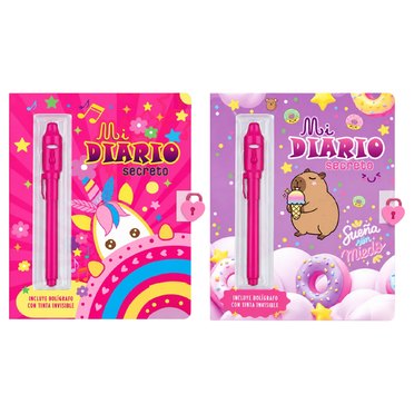 MI DIARIO SECRETO UNICORNIOS/CAPIBARAS MAYA GRADO CINCO