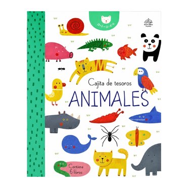 LIBRO CAJITA DE TESOROS ANIMALES 7594 SILVER DOLPHIN          