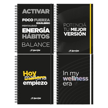 AGENDA RY 15X21 2 DXP 8047 LINEA SPORTCLUB CON ESPIRAL          
