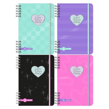 AGENDA RY 12X17 2 DXP 8013 LINEA TRENDY CON ESPIRAL          