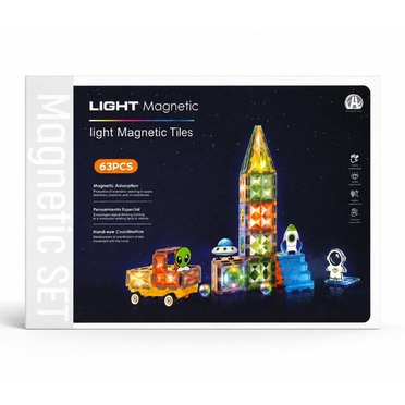 JUEGO MAGNETICO CON LUZ 24131 KUKIBET          