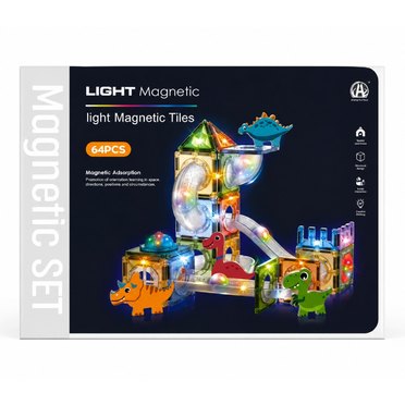 DINOSAURIO MAGNETICO CON LUZ 24132 KUKIBET          