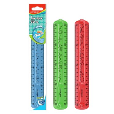 REGLA FLEXIBLE KEYROAD 20CM KR971664          