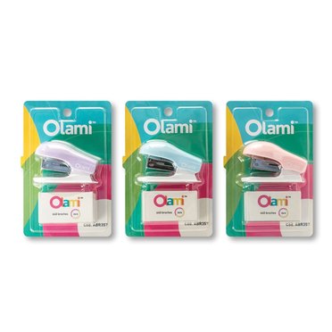BLISTER ABROCHADORA PASTEL 24/6 + BROCHES ABR357 OLAMI          