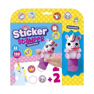 LIBRO STICKER STAMPER LCM012/013 IMAGILAND          