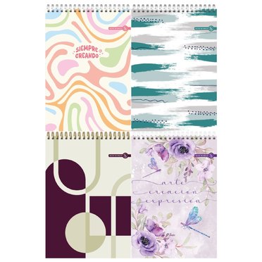 BLOCK PARA DIBUJO RY A4 BLANCO 40HJS 1040 CON ESPIRAL          