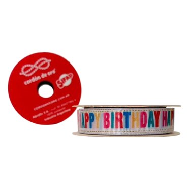 CINTA HAPPY BIRTHDAY X3 MTS SIFAP 5271          