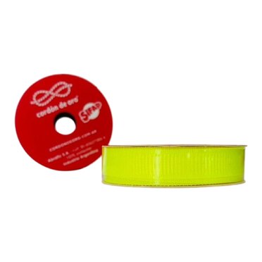 CINTA BABY GROSS AMARILLO FLUO X 3 MTS SIFAP 5273          