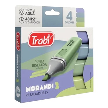RESALTADOR TRABI MORANDI 2 X4 CUERPO CHATO 5912          