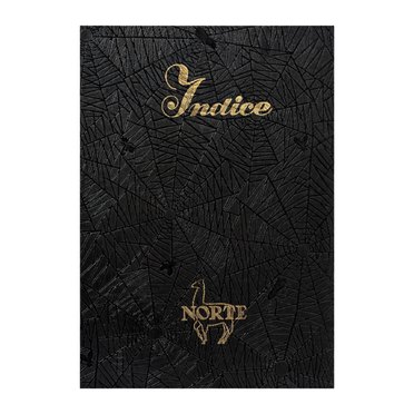 CUADERNO NORTE CON INDICE TAPA DE HULE 90HJSART900 40228          