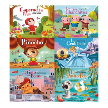 LIBRO PEQUEÑOS CLASICOS PEDRITO 24PAG 22,5X24,5          